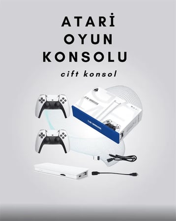 4K Destekli Bluetooth Retro Oyun Konsolu – M15 Modeli