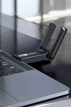 Wifi Adaptör Çift Bantlı Kablosuz Wifi Adaptörü