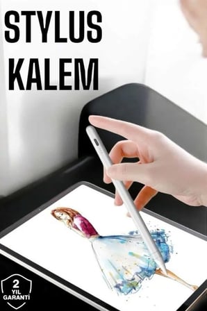 Tablet Kalemi Stylus Pen Dokunmatik Kalem Android Ve İOS Uyumlu Şarjlı