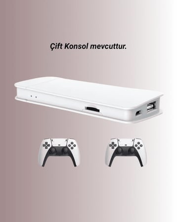 4K Destekli Bluetooth Retro Oyun Konsolu – M15 Modeli