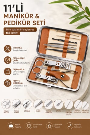 Manikür &amp; Pedikür Seti