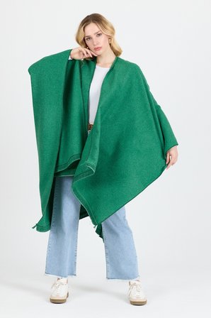 Panço - Pamuk Polyester Karışımlı Şık ve  Kaliteli Kumaş-Yeşil