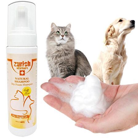 Zurich Kedi &amp; Köpek Köpük Şampuan 200 ml