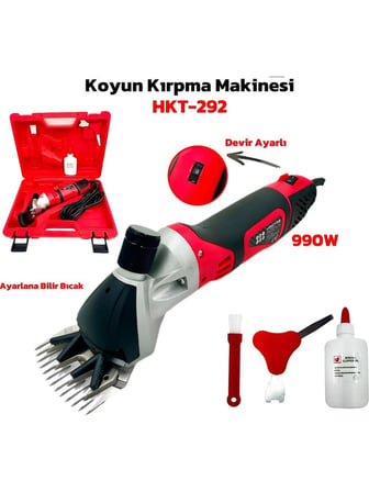 Haktaş Hkt292 Profesyonel Koyun Keçi Kırkma Makinesi