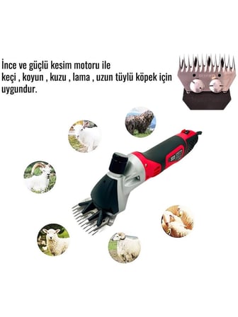 Haktaş Hkt292 Profesyonel Koyun Keçi Kırkma Makinesi