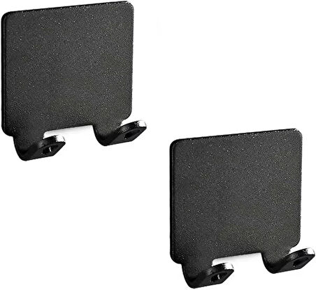 Microcase Alüminyum Yapışkanlı Paslanmaz Traş Bıçağı Tutucu Askısı 2 Adet - ROSEGOLD AL5017