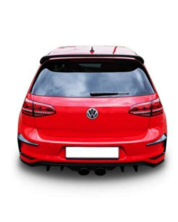 Volkswagen Golf 7 R400 Difüzör Plastik Piano Black
