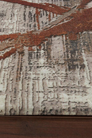 Modern Desenlerde Kadife Dokulu Lastikli Süngerli Kaymaz Yıkanabilir Halı Örtüsü