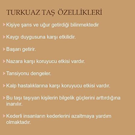 Gümüş Turkuaz Taşlı Halhal (Doğaltaş Halhal)