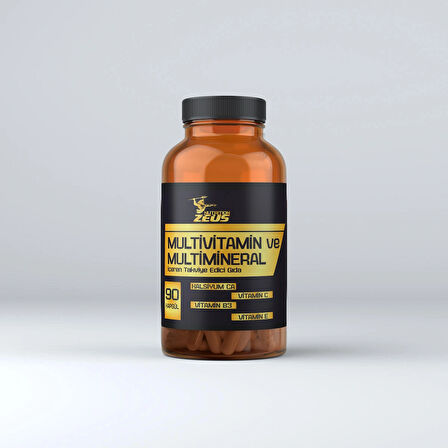 Zeus Multizeus Vitamin Mineral 90 Kapsül