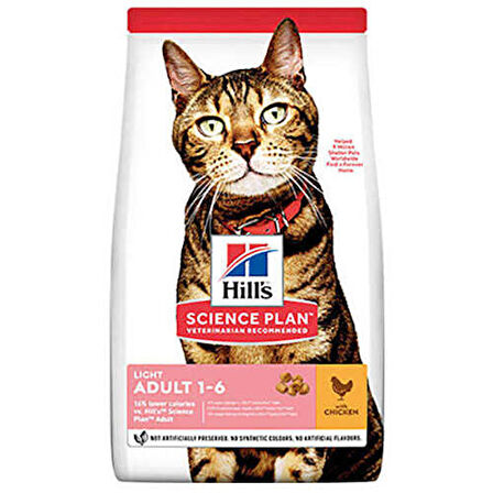Hills Light Tavuklu Diyet Yetişkin Kedi Maması 3 Kg