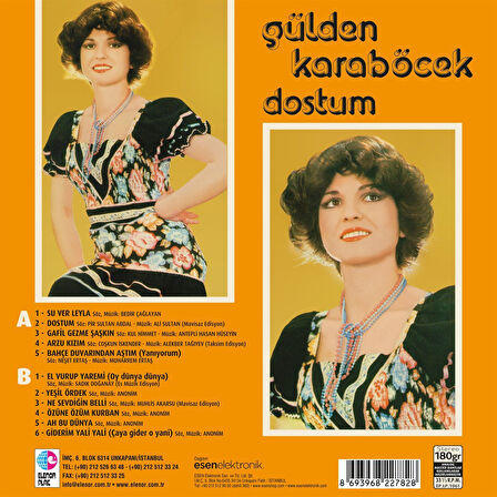Gülden Karaböcek Dostum - Plak