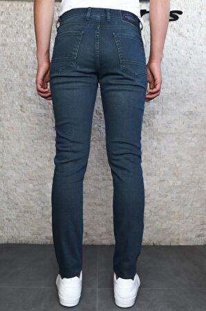 Hlt Jeans Erkek Haki Cep Lycralı  Slim Fit Kot Pantolon HLTVALGREEN