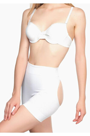 Kadın Beyaz Açık Kısa Korse Yeni Sezon