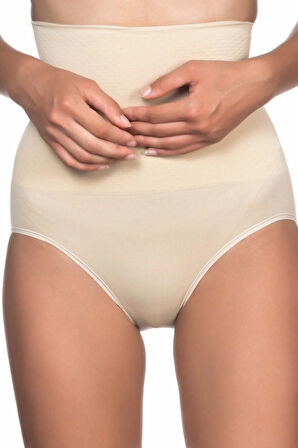Kadın Bej Slip Korse