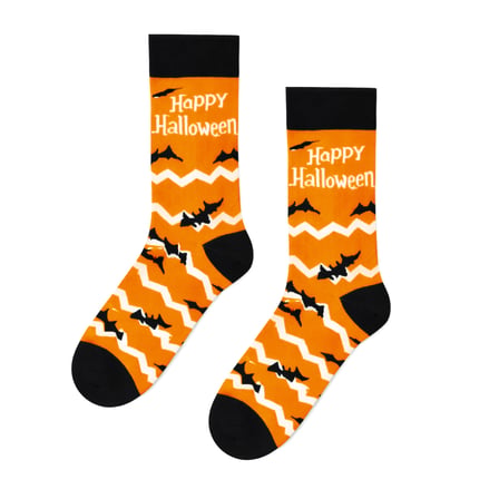 5'li Halloween Çorap Seti Cadılar Bayramı Hediye Cadı Kedi Hayalet Balkabağı Desenli Çorap