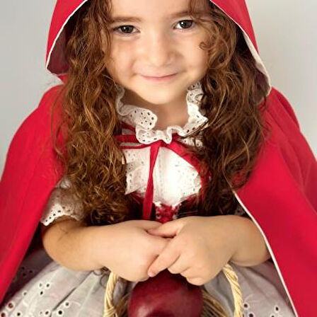 Kırmızı Başlıklı Kız Bebek Kostümü,Doğum günü elbise,fotoğraf çekim elbise,0-12 Yaş Uygun