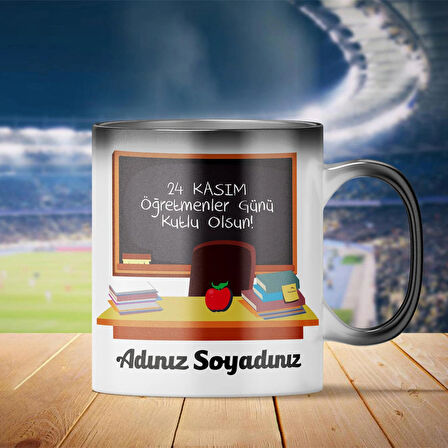 Öğretmenlere Özel Sihirli Kupa Bardak - HMK-00012