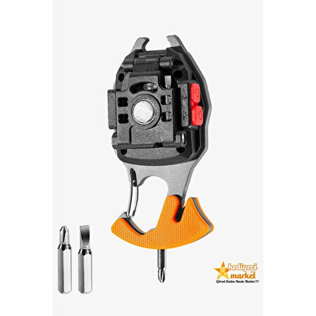 Çok Fonksiyonlu Şarj Edilebilir 15 Watt Kamp El Feneri