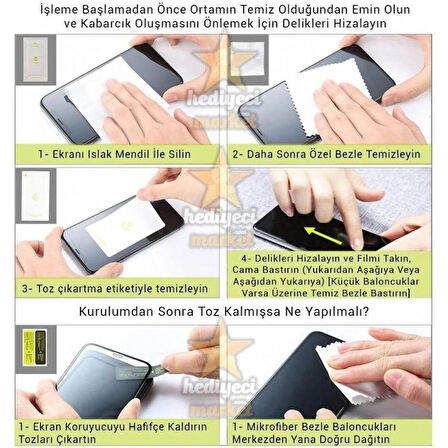 Iphone 12 Mini Ekran Koruyucu Kırılmaz 9H Temperli Cam