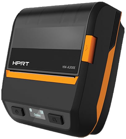 HPRT HM-A300E USB+Bluetooth Taşınabilir Barkod Yazıcı