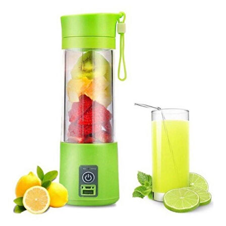 HM-03 ELEKTRİKLİ BLENDER Taşınabilir ve Şarj Edilebilir SHAKER + ŞARJ KABLOSU