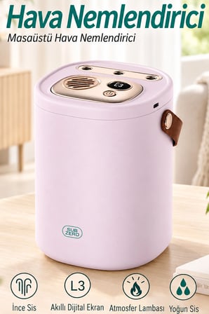 Şarjlı Ultrasonic Hava Nemlendirici Buhar Makinesi 1500ml Şarjlı Buhurdanlık