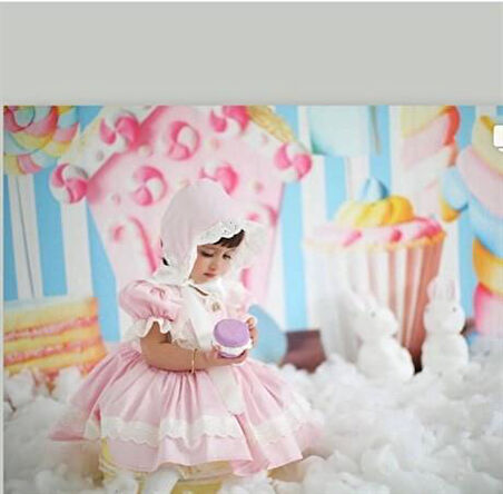 Pembe Saten Vintage Kız Bebek Elbisesi, Özel Dikim Kız Çocuk Elbisesi, Doğum günü elbisesi, fotoğraf çekim elbisesi, Kız Bebek Hediyesi, 0-12 Yaşa Uygun