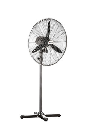 Bahçıvan BSV 500 50cm Siyah 3 Kanatlı Sanayi Tipi Ayaklı Vantilatör