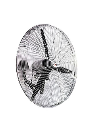 Bahçıvan BSV-D 600 60cm Siyah 3 Kanatlı Sanayi Tipi Duvar Vantilatörü