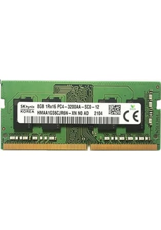 HYNIX HMAA1GS6CJR6N-XN 8GB DDR4 3200MHZ CL22 NOTEBOOK RAM VALUE