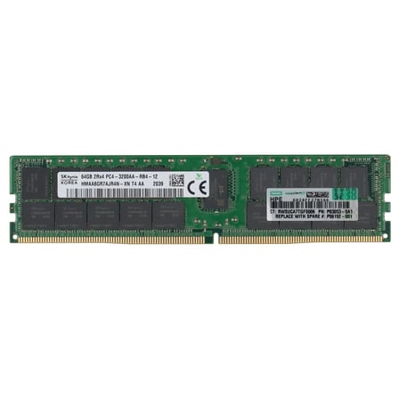 SK Hynix 64GB DDR4 3200MHz 2Rx4 PC4-3200A CL22 ECC RDIMM Server Ram HMAA8GR7AJR4N-XN