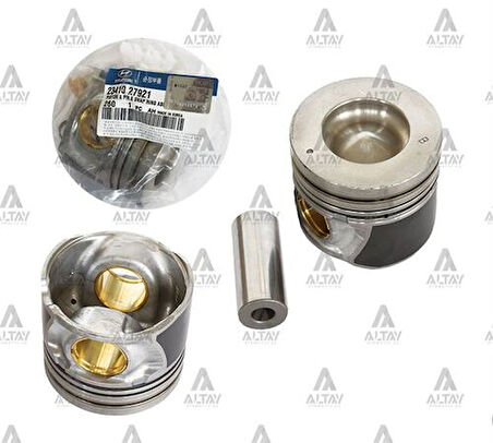 HMC-Mobis-Hyundai-Orjinal 2341027921 Piston Segmansız Adet Fıyatlarıdır 3 Silindir Kore Accent Admire 1.5 Dizel 2003- 2341027921