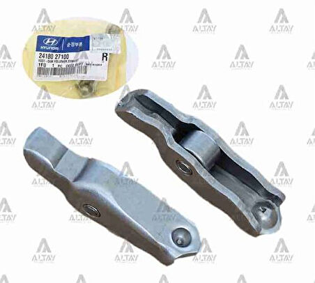 HMC-Mobis-Hyundai-Orjinal 2418027100 Piyano Tuşu Accent 03-06 Getz 03-06 Tucson 04 Sportage Dizel Egzoz Uzun 2418027100