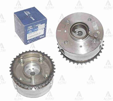 HMC-Mobis-Hyundai-Orjinal 243702B700 Eksantrik Konumlandırıcı Tucson 15 Sportage Kona 18 1.6 T-GDI G4Fj Egzoz 243702B700