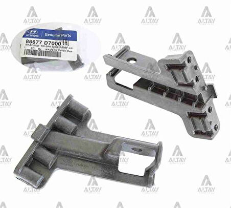 HMC-Mobis-Hyundai-Orjinal 86677D7000 Tampon Bağlantı Braketi TucsÖn Arka 15 Alt Sol 86677D7000