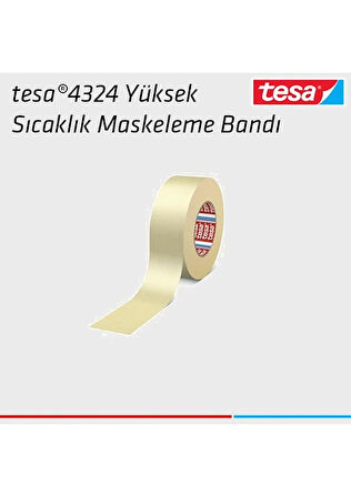 Tesa 4324 Yüksek Sıcaklık Maskeleme Bandı (Seçenekli) 12 Adet