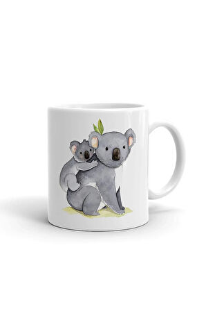 Sevimli Koala Seramik ithal Porselen Seramik Kupa Bardak