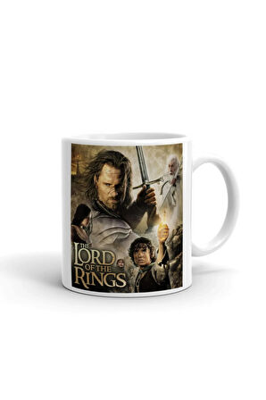 Lord Of Rings Yüzüklerin Efendisi ithal Porselen Seramik Kupa Bardak