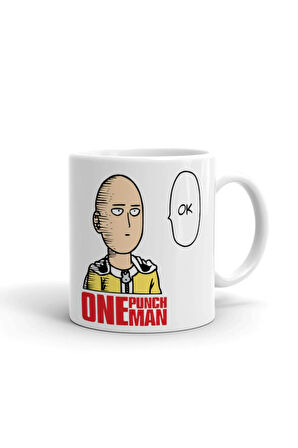One Punch Man Anime ithal Porselen Seramik Kupa Bardak