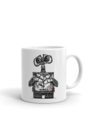 Wall E ithal Porselen Seramik Kupa Bardak