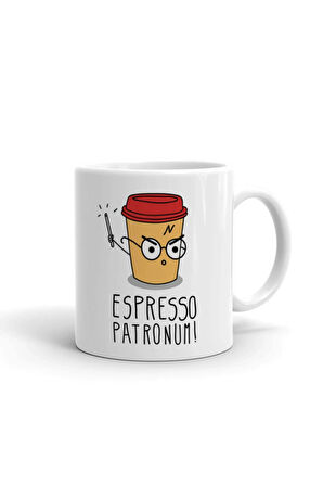 Espresso Patronum ithal Porselen Seramik Kupa Bardak