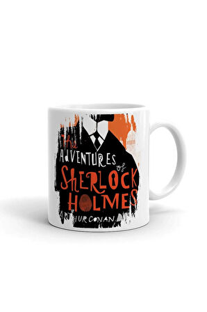 Sherlock Holmes Seramik ithal Porselen Seramik Kupa Bardak