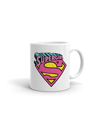 Supergirl Seramik ithal Porselen Seramik Kupa Bardak