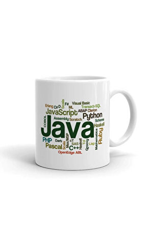 Java Programlama Dilleri Seramik ithal Porselen Seramik Kupa Bardak