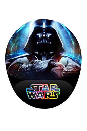 Star Wars Darth Vader Bilek Destekli Kaymaz Buruşmaz Kırılmaz Mouse Pad