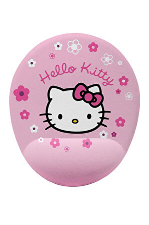 Hello Kitty Desenli Bilek Destekli Kaymaz Buruşmaz Kırılmaz Mouse Pad