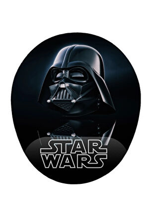 Star Wars Darth Vader Bilek Destekli Kaymaz Buruşmaz Kırılmaz Mouse Pad