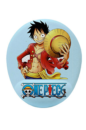 One Piece Anime Bilek Destekli Kaymaz Buruşmaz Kırılmaz Mouse Pad