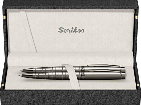 Scrikss Karbon Gri 2 li Kalem Seti